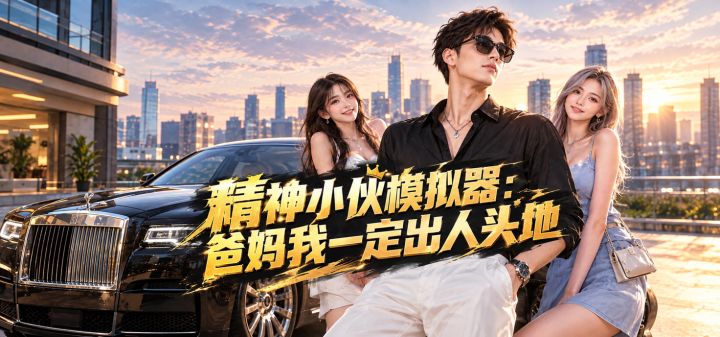 精神小伙模拟器：爸妈我一定出人头地 封面