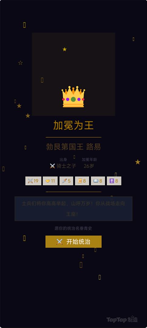 王的一生-中世纪国王模拟器游戏截图