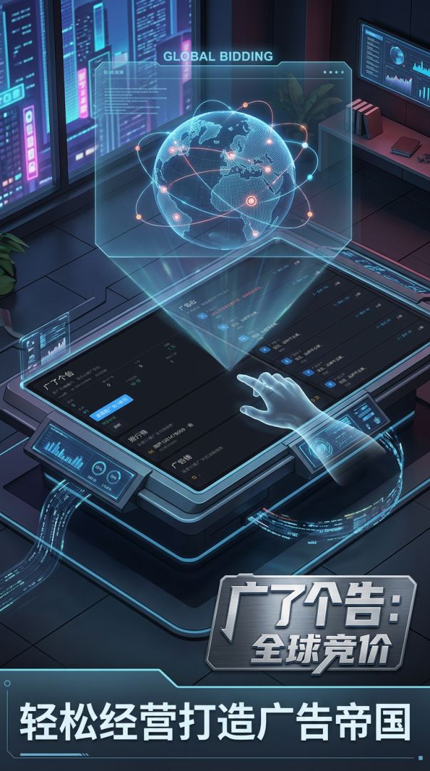 广了个告：全球竞价游戏截图