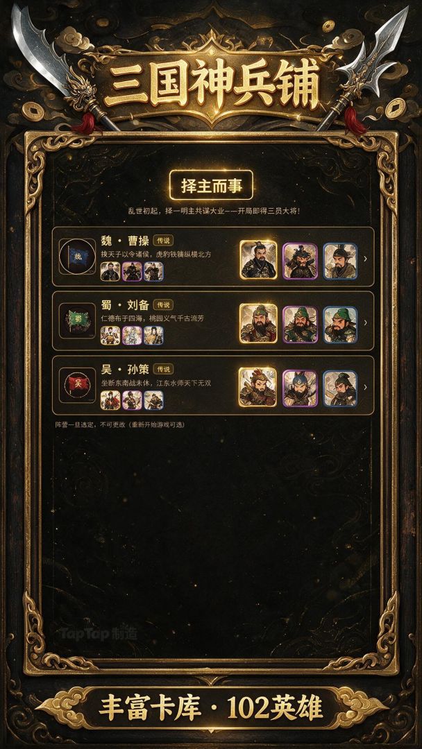三国神兵铺游戏截图