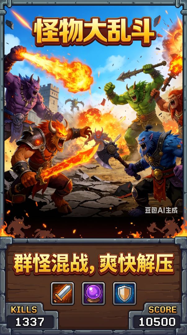怪物大乱斗游戏截图