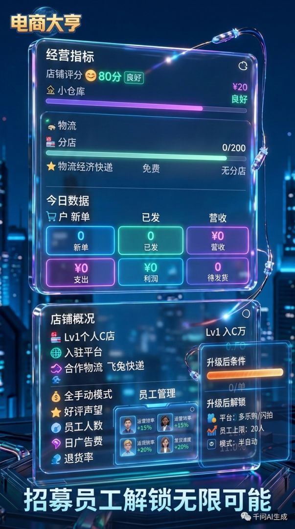 电商大亨游戏截图