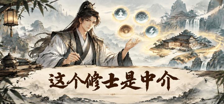 这个修士是中介 封面