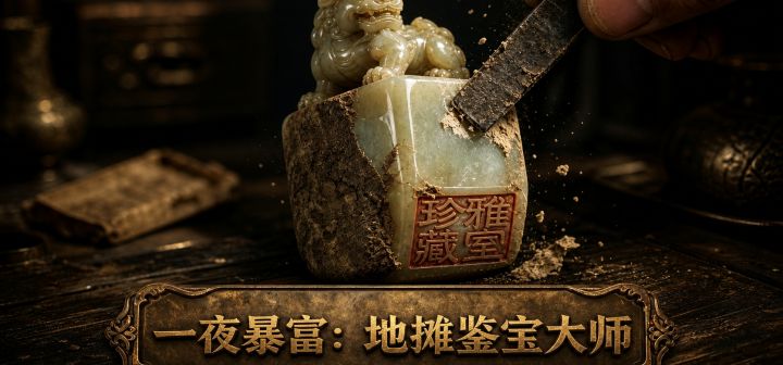 一夜暴富:地摊鉴宝大师 封面