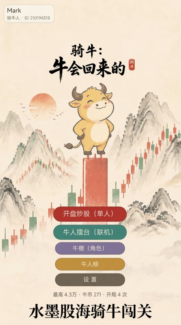骑牛：牛会回来的游戏截图