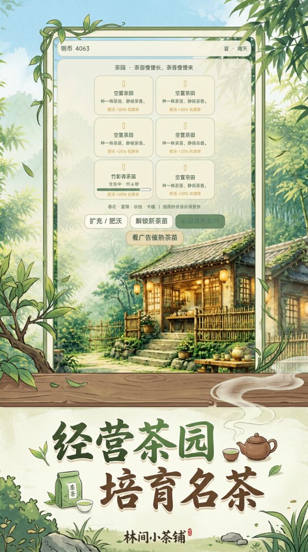 林间小茶铺游戏截图