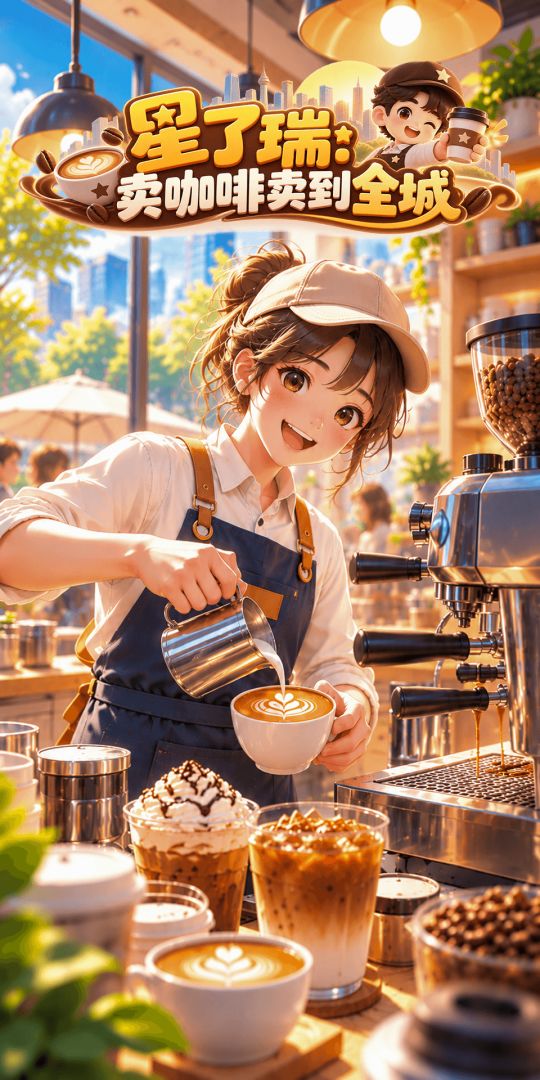 星了瑞:卖咖啡卖到全城游戏截图