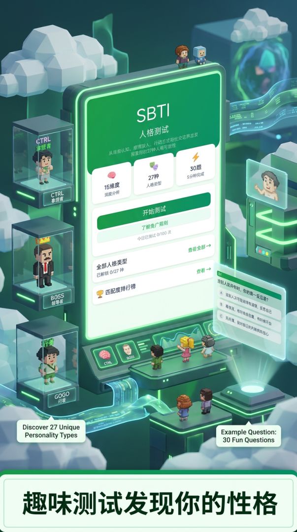 SBTI人格测试游戏截图
