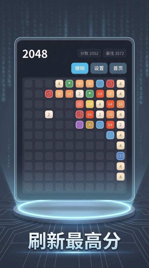 2048挑战游戏截图