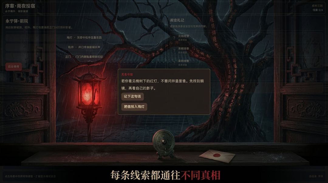 雨夜投宿游戏截图