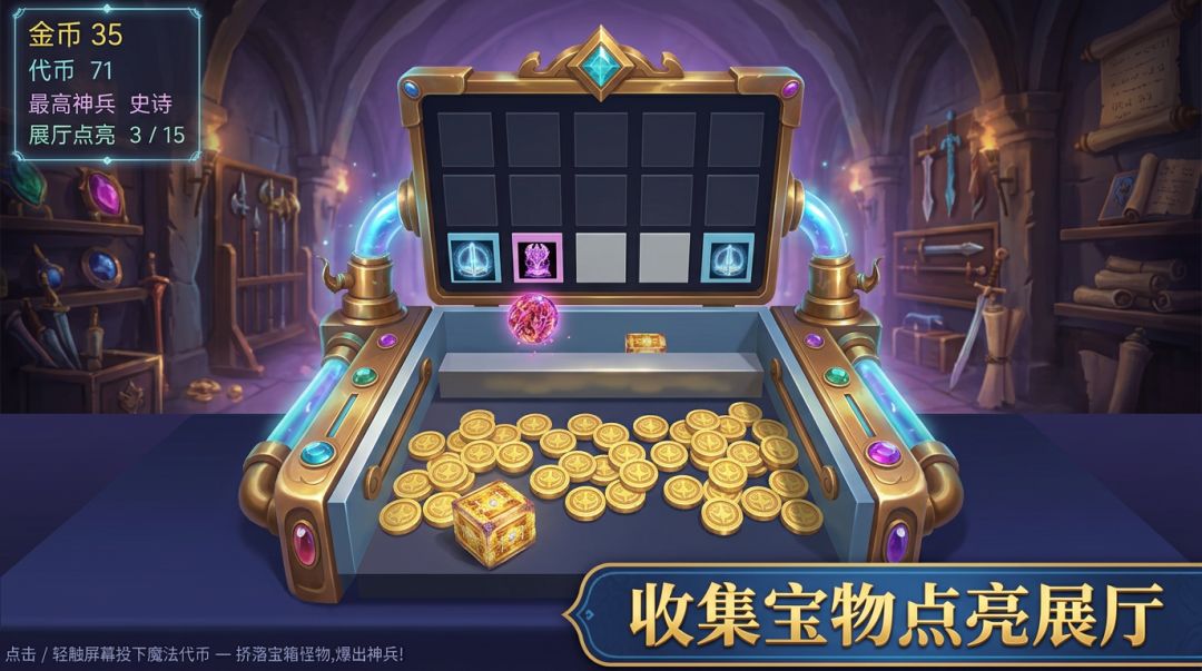 魔法推币机游戏截图