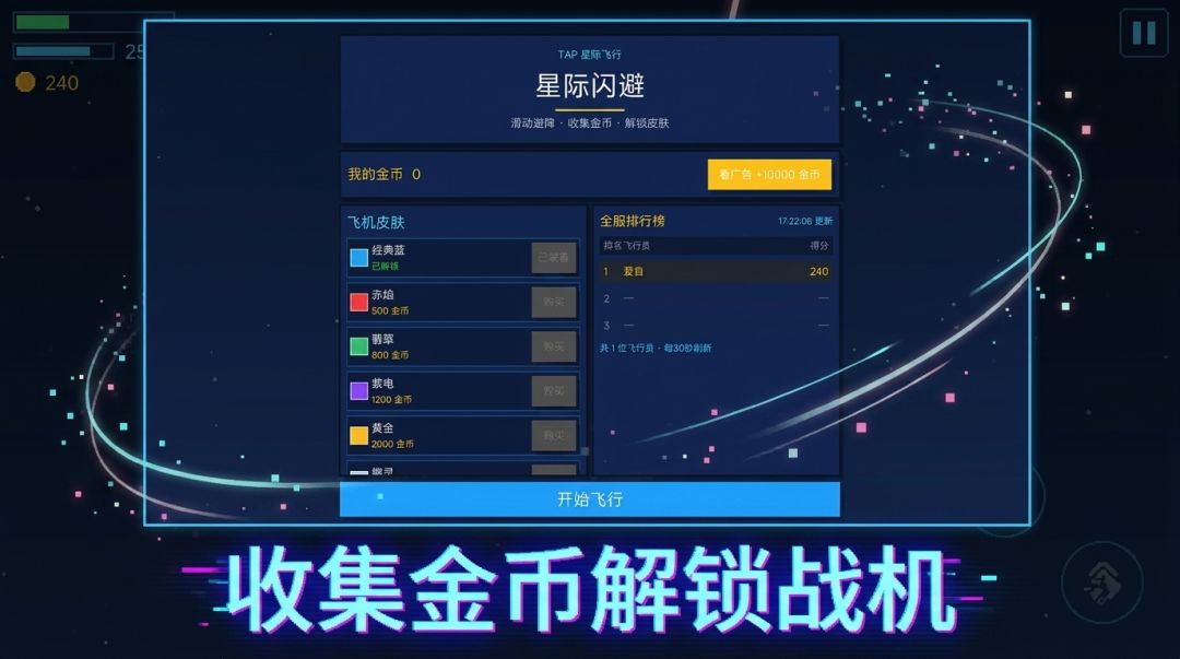 星际闪避游戏截图
