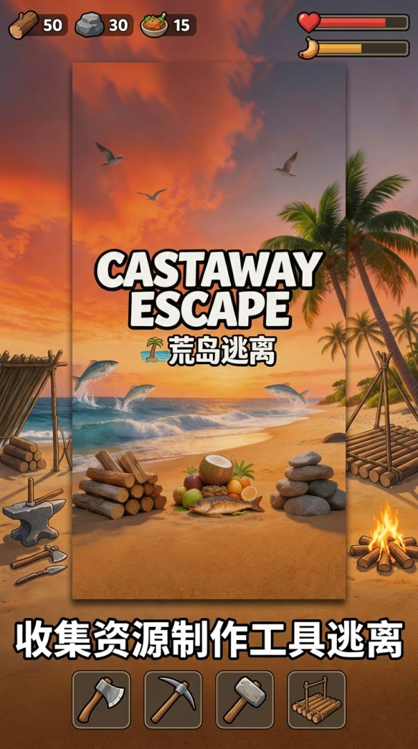 荒岛逃离游戏截图