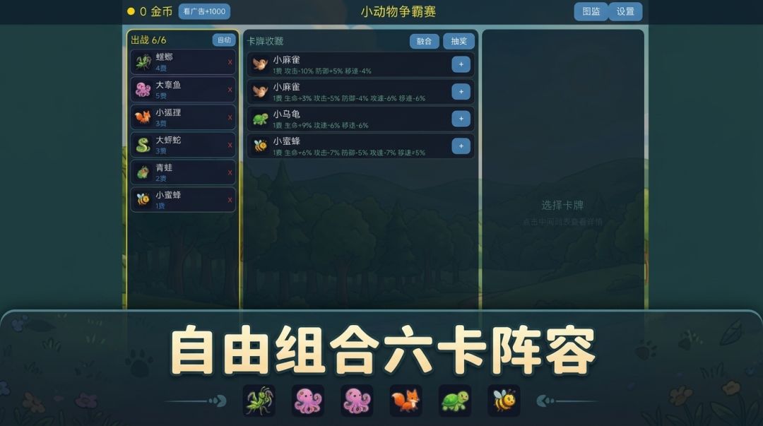 小动物争霸赛游戏截图