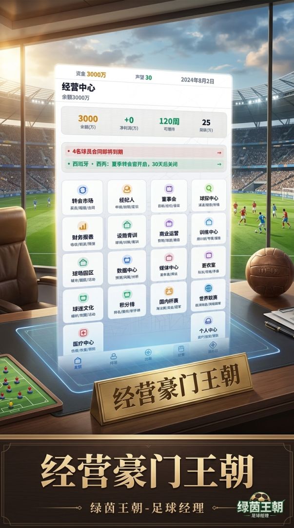 绿茵王朝游戏截图
