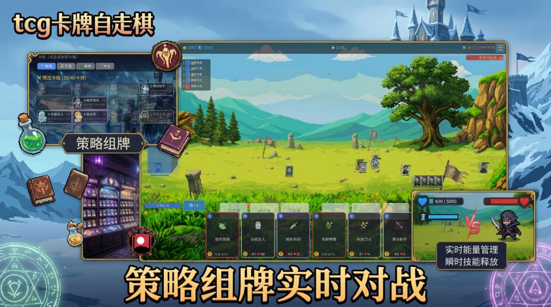 tcg卡牌自走棋游戏截图