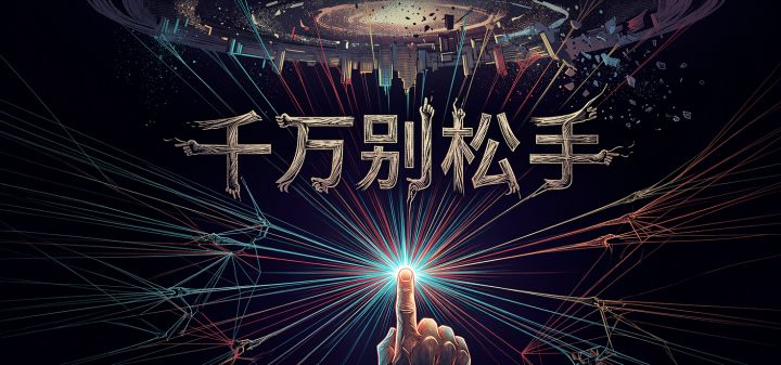 千万别松手 封面