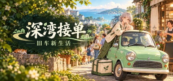 深湾接单:旧车新生活 封面