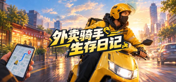 外卖骑手生存日记 封面