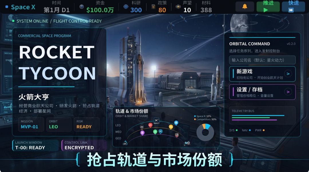 火箭大亨游戏截图