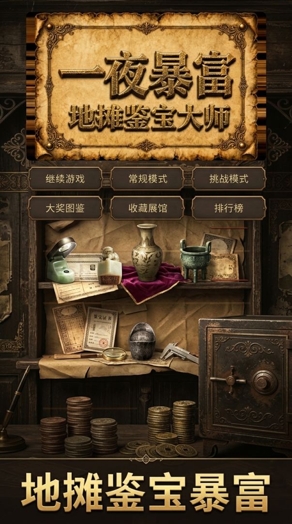 一夜暴富：地摊鉴宝大师游戏截图