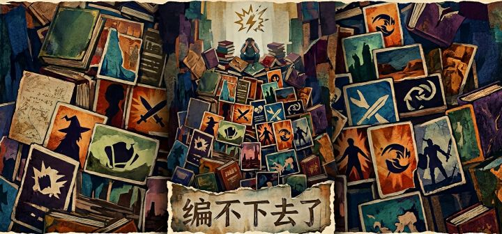 编不下去了 封面
