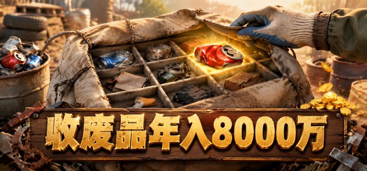 收废品年入8000万 封面
