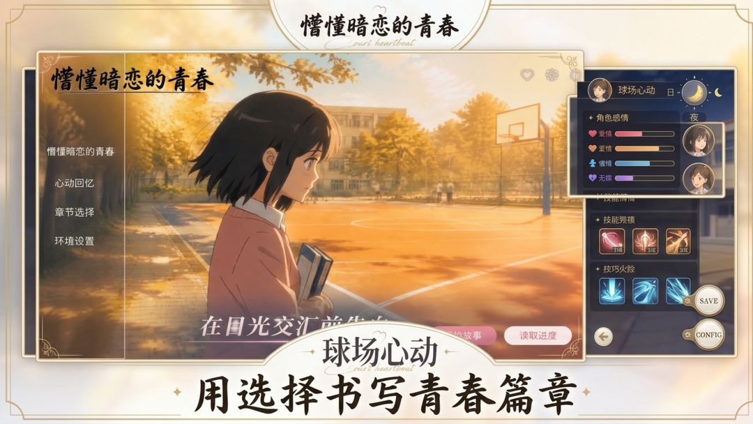 懵懂暗恋的青春游戏截图