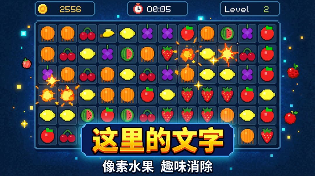 水果连连看游戏截图