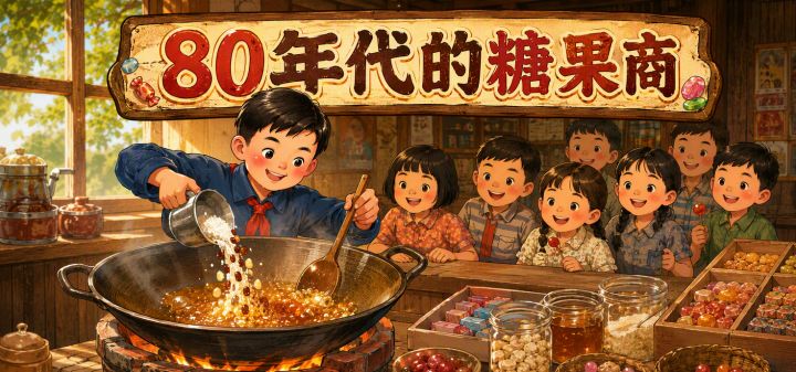 80年代的糖果商 封面