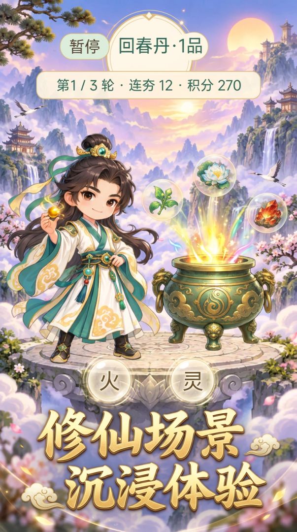 炼丹大师模拟器游戏截图