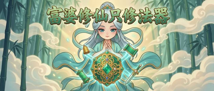 富婆修仙只修法器 封面