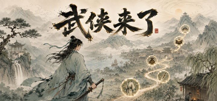 武侠来了 封面