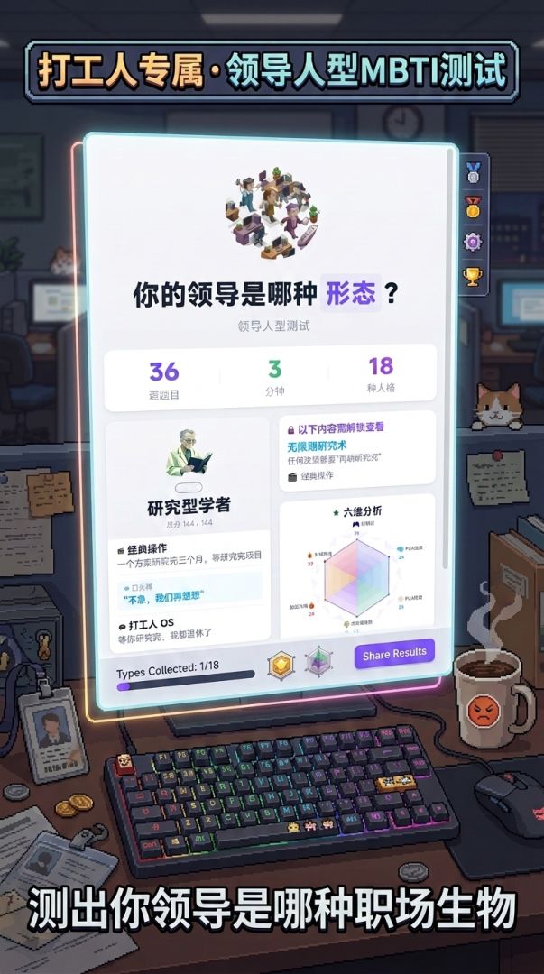 FCKU领导人型测试游戏截图