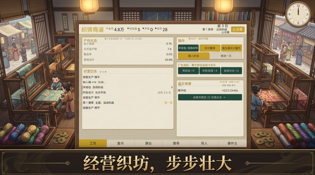 织锦商道游戏截图