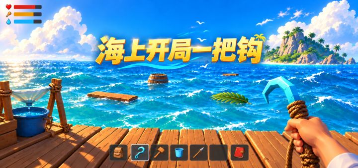 海上开局一把钩 封面