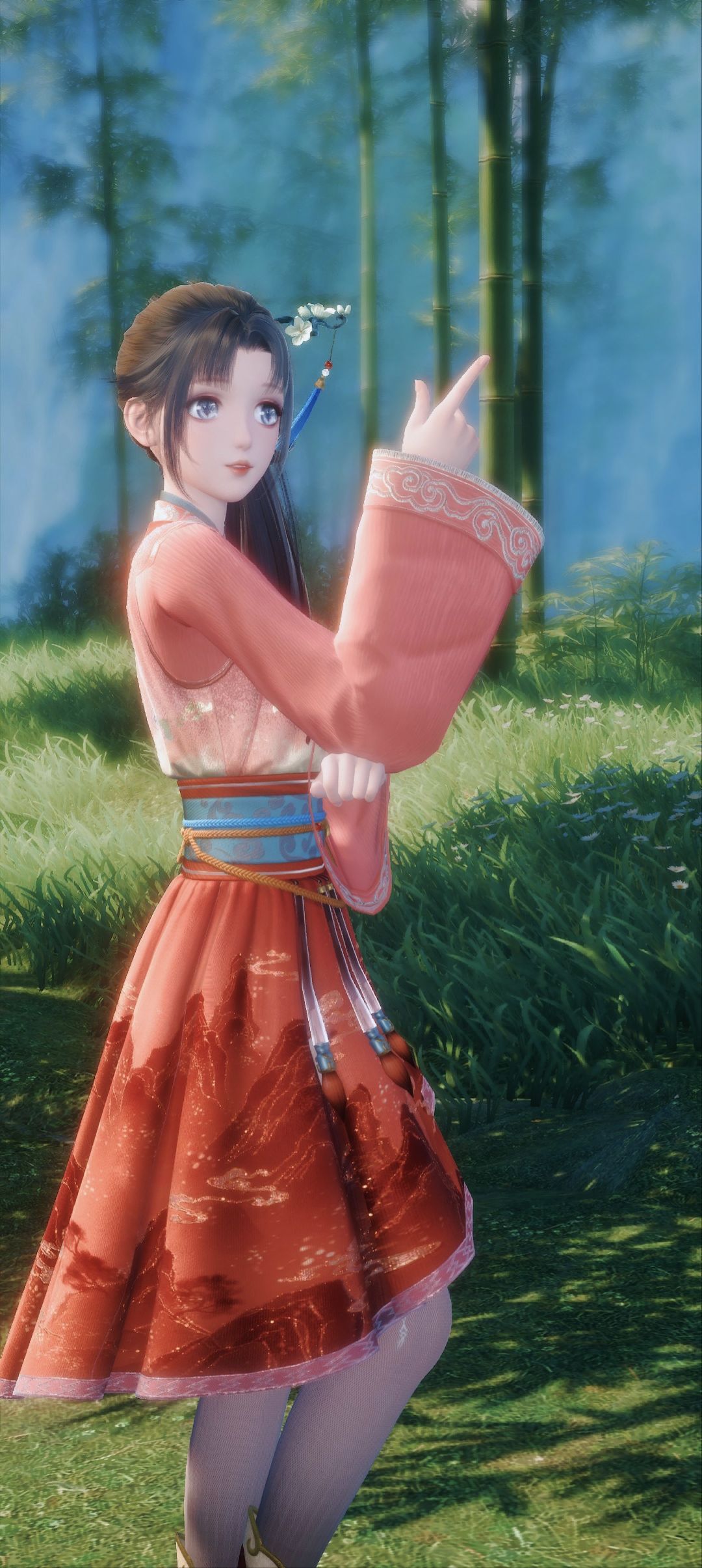 竹林打卡 2