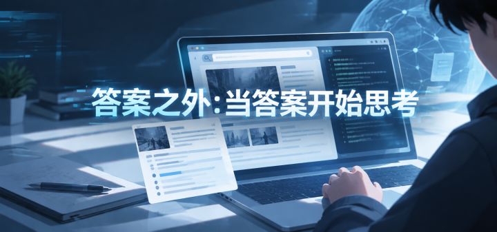 答案之外:当答案开始思考 封面