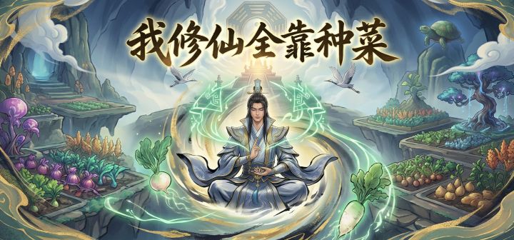 我修仙全靠种菜 封面