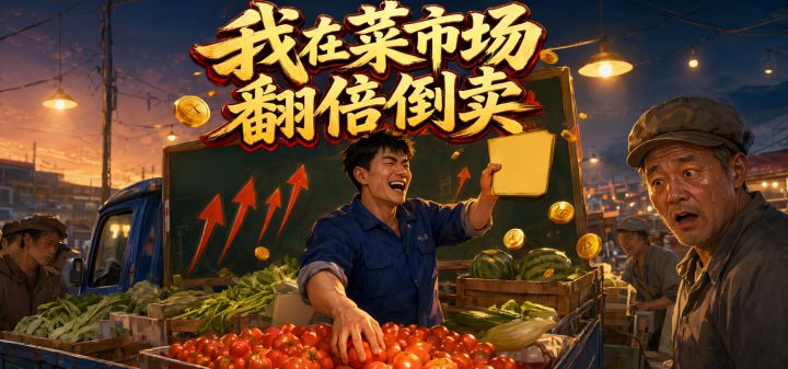 我在菜市场翻倍倒卖 封面