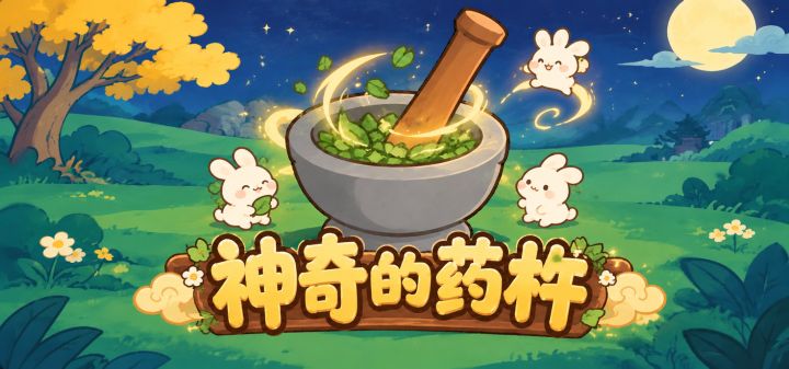 神奇的药杵 封面