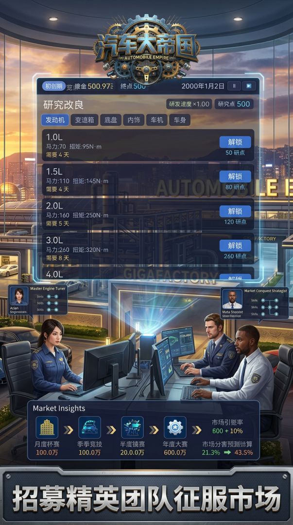 汽车大帝国游戏截图