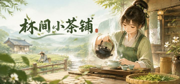 林间小茶铺 封面