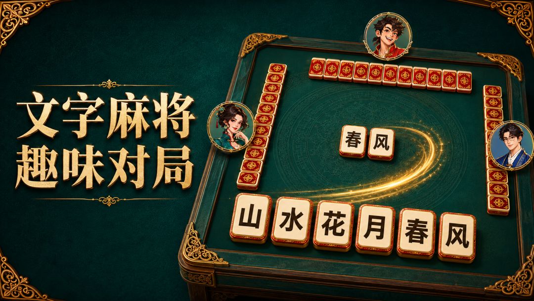 文字麻将游戏截图