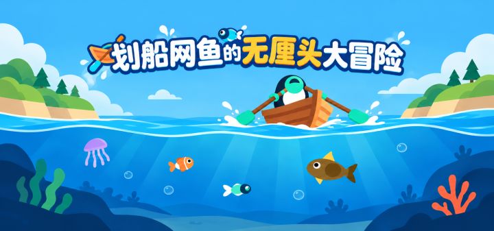 划船网鱼的无厘头大冒险 封面