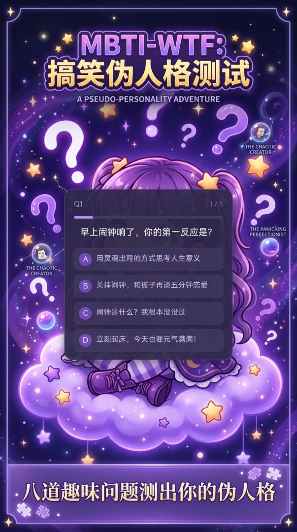 MBTI-WTF 搞笑伪人格测试游戏截图