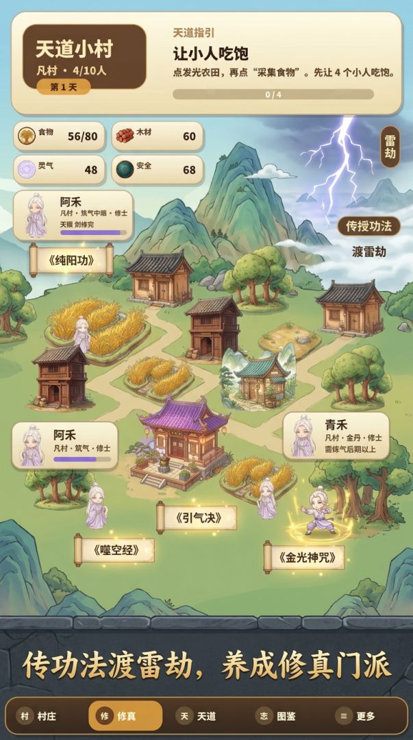 天道小村游戏截图