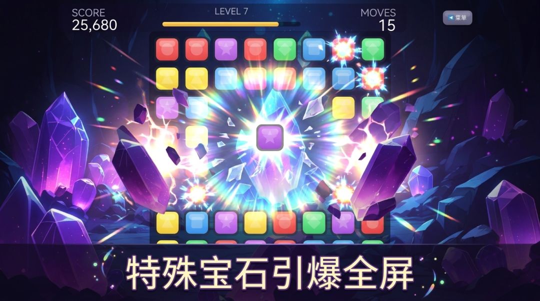 宝石消消乐游戏截图