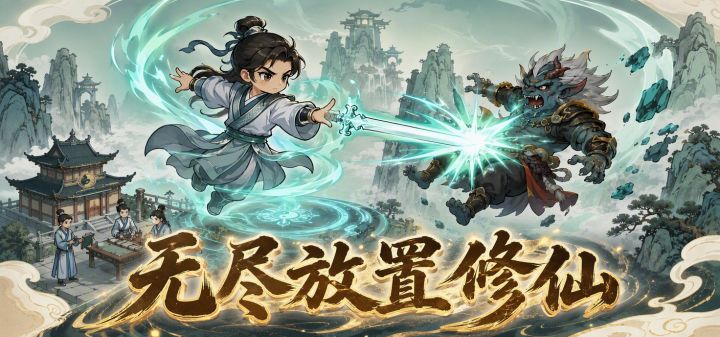 无尽放置修仙 封面