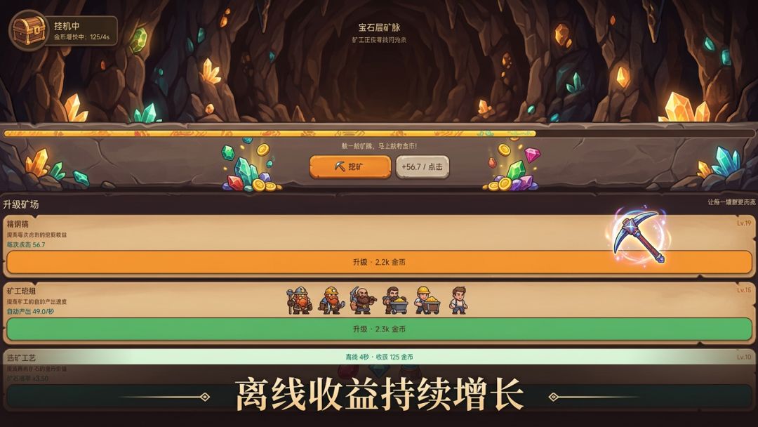 矿脉奇旅游戏截图